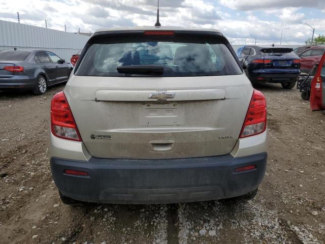 3GNCJKEB5EL198690 - 2014 CHEVROLET TRAX LS BEIGE photo 6