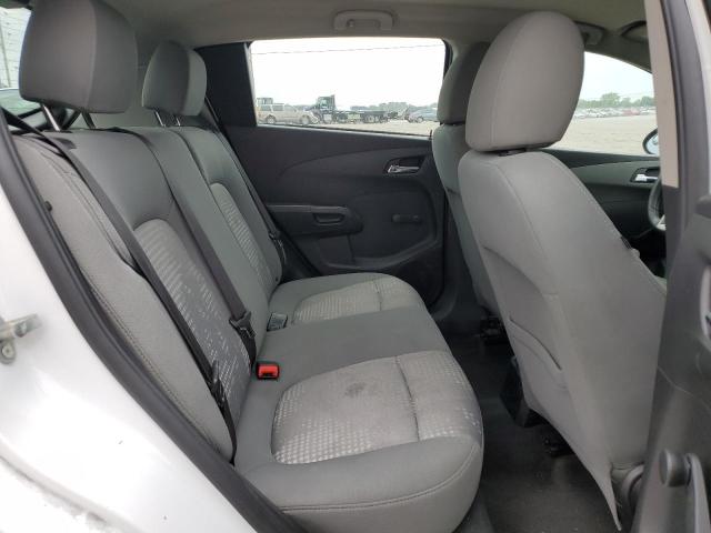 1G1JA6SHXE4205504 - 2014 CHEVROLET SONIC LS WHITE photo 10