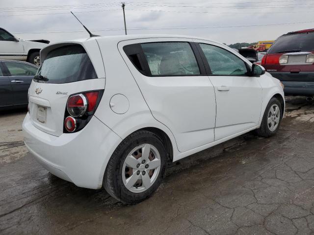 1G1JA6SHXE4205504 - 2014 CHEVROLET SONIC LS WHITE photo 3