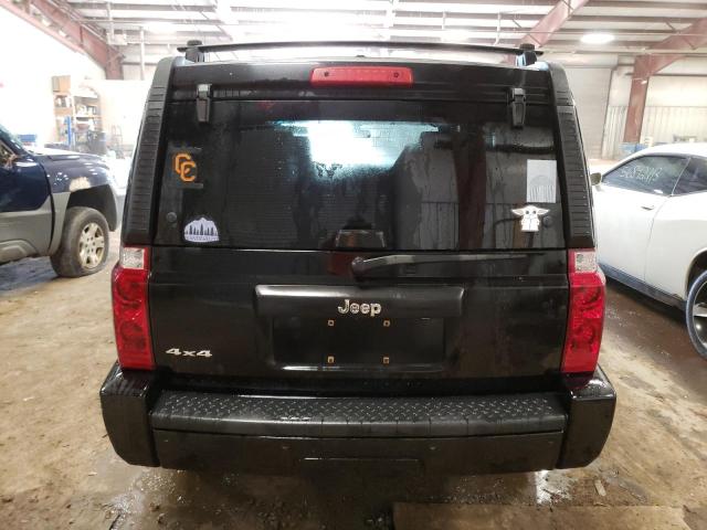 1J8HG48K48C134900 - 2008 JEEP COMMANDER SPORT შავი ფოტო 6