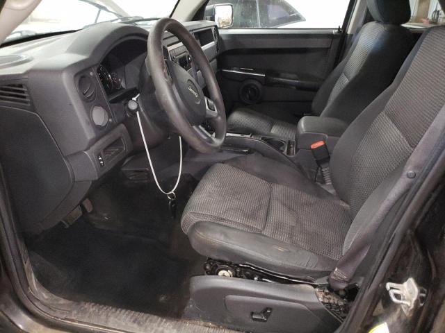 1J8HG48K48C134900 - 2008 JEEP COMMANDER SPORT შავი ფოტო 7