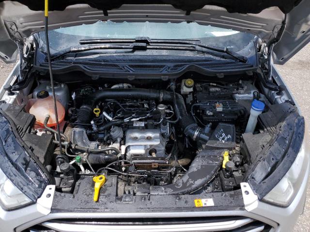MAJ3S2GE0KC308412 - 2019 FORD ECOSPORT SE Srebrny zdjęcie 11