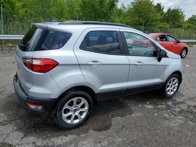 MAJ3S2GE0KC308412 - 2019 FORD ECOSPORT SE Srebrny zdjęcie 3