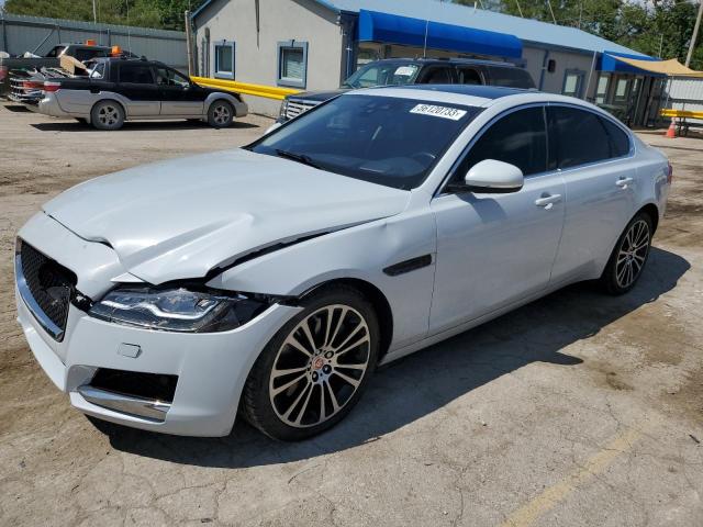 SAJBK4BV8GCY16256 - 2016 JAGUAR XF PRESTIGE WHITE photo 1