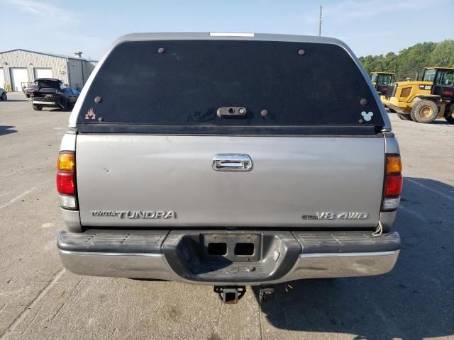 5TBBT44192S267575 - 2002 TOYOTA TUNDRA ACCESS CAB ვერცხლისფერი ფოტო 6
