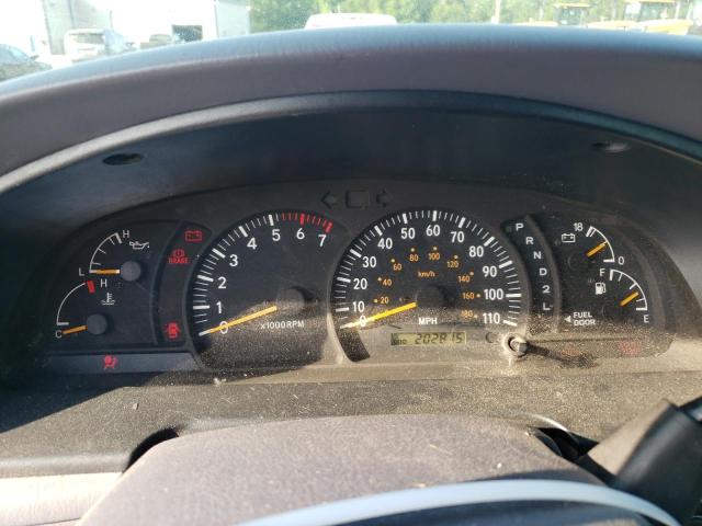 5TBBT44192S267575 - 2002 TOYOTA TUNDRA ACCESS CAB ვერცხლისფერი ფოტო 9