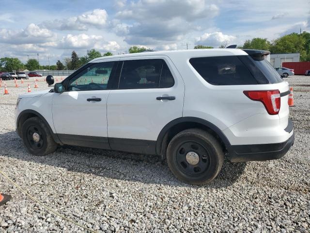 1FM5K8AR0JGA58853 - 2018 FORD EXPLORER POLICE INTERCEPTOR 白色 照片 2