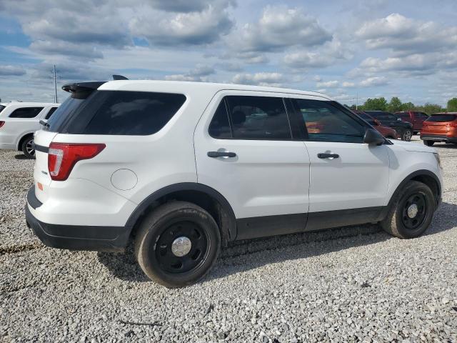 1FM5K8AR0JGA58853 - 2018 FORD EXPLORER POLICE INTERCEPTOR 白色 照片 3
