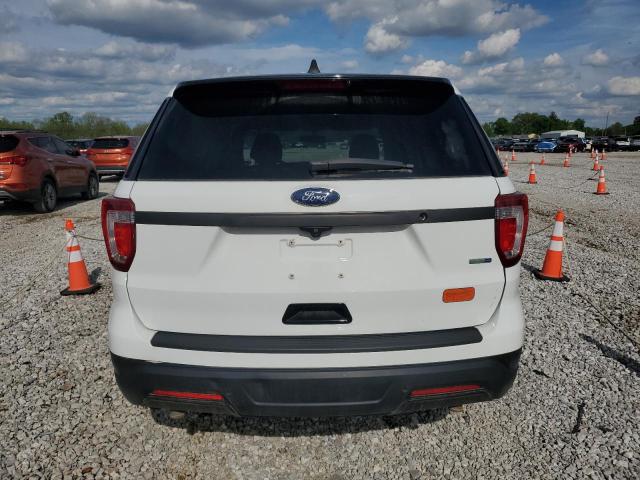 1FM5K8AR0JGA58853 - 2018 FORD EXPLORER POLICE INTERCEPTOR 白色 照片 6