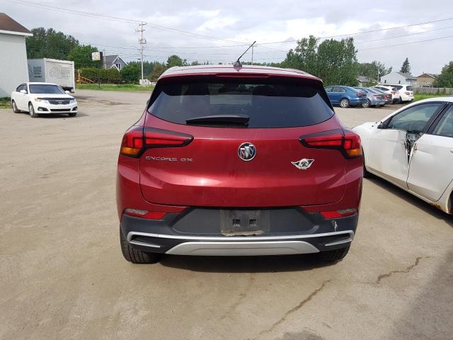 KL4MMBS24MB041090 - 2021 BUICK ENCORE GX PREFERRED RED photo 6