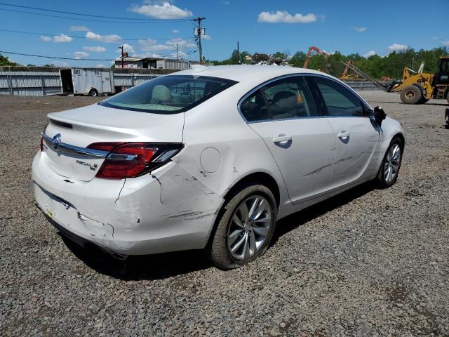 2G4GM5EX1H9116035 - 2017 BUICK REGAL WHITE photo 3