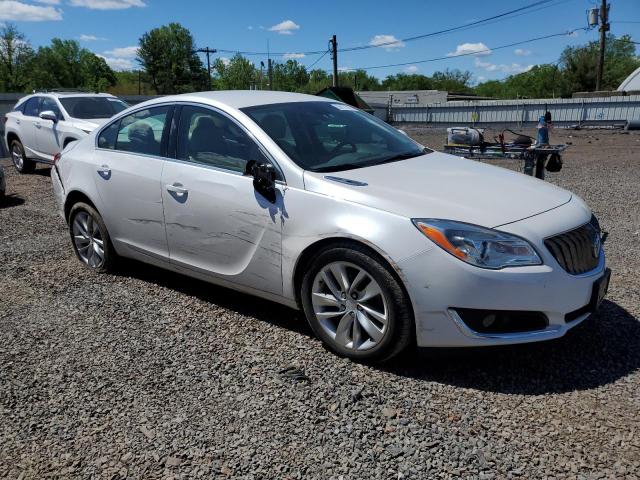2G4GM5EX1H9116035 - 2017 BUICK REGAL WHITE photo 4