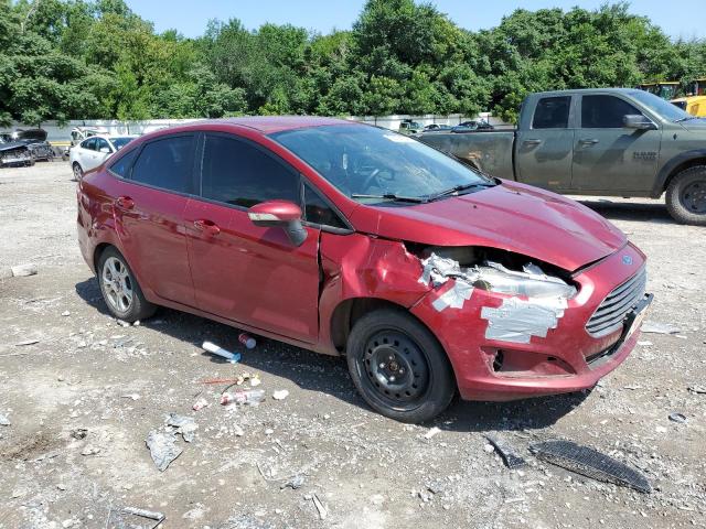 3FADP4BJ5EM240746 - 2014 FORD FIESTA SE RED photo 4