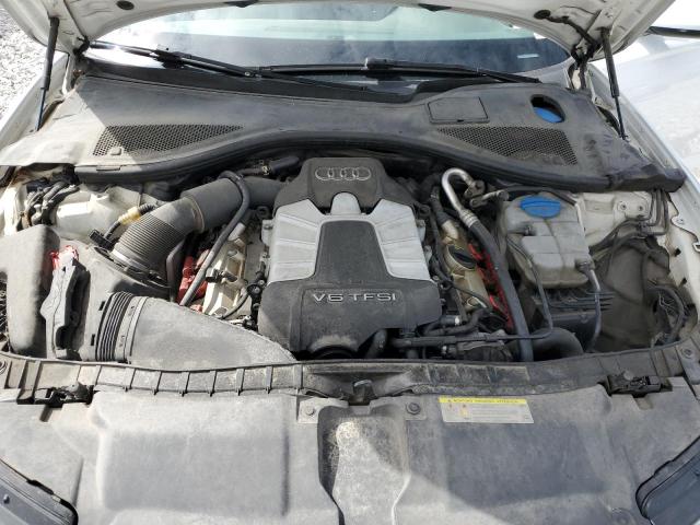 WAUHGAFC7EN068308 - 2014 AUDI A6 PRESTIGE თეთრი ფოტო 11