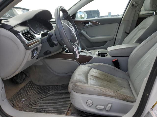 WAUHGAFC7EN068308 - 2014 AUDI A6 PRESTIGE თეთრი ფოტო 7