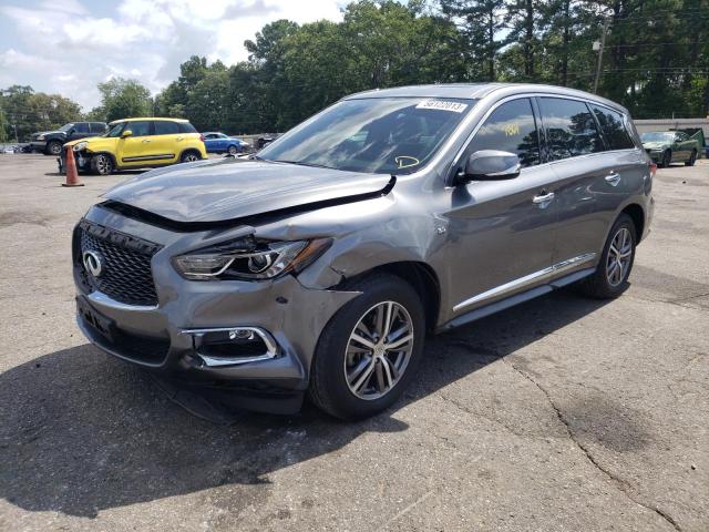 5N1DL0MM1KC569314 - 2019 INFINITI QX60 LUXE GRAY photo 1