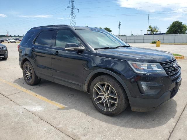 1FM5K8GT1GGB10633 - 2016 FORD EXPLORER SPORT BLACK photo 4