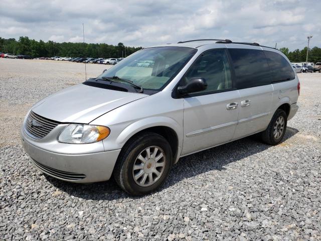 2C4GP74L12R690681 - 2002 CHRYSLER TOWN & COU EX SILVER photo 1