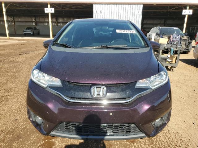 3HGGK5H8XFM717822 - 2015 HONDA FIT EX PURPLE photo 5