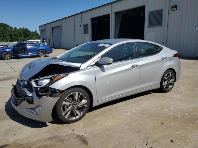 5NPDH4AE8EH507623 - 2014 HYUNDAI ELANTRA SE SILVER photo 1