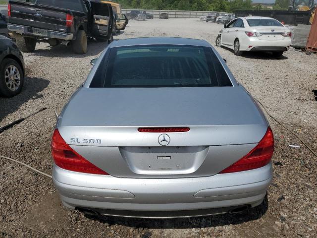 WDBSK75FX5F104684 - 2005 MERCEDES-BENZ SL 500 SILVER photo 6