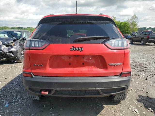 1C4PJMBX3KD256495 - 2019 JEEP CHEROKEE TRAILHAWK RED photo 6