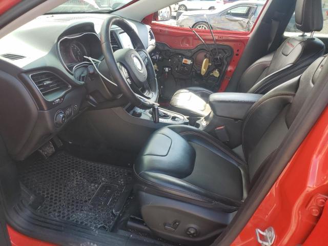 1C4PJMBX3KD256495 - 2019 JEEP CHEROKEE TRAILHAWK RED photo 7