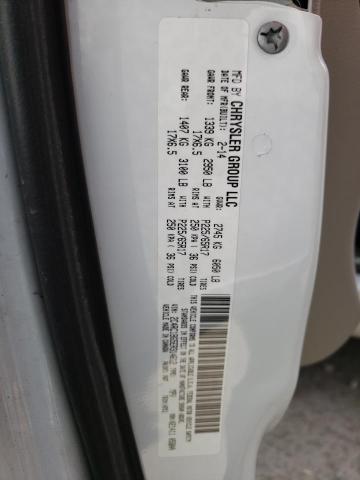 2C4RC1BG5ER314612 - 2014 CHRYSLER TOWN & COU TOURING WHITE photo 13