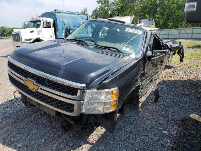 1GC4K0C83DF164942 - 2013 CHEVROLET SILVERADO K3500 LT BLACK photo 1