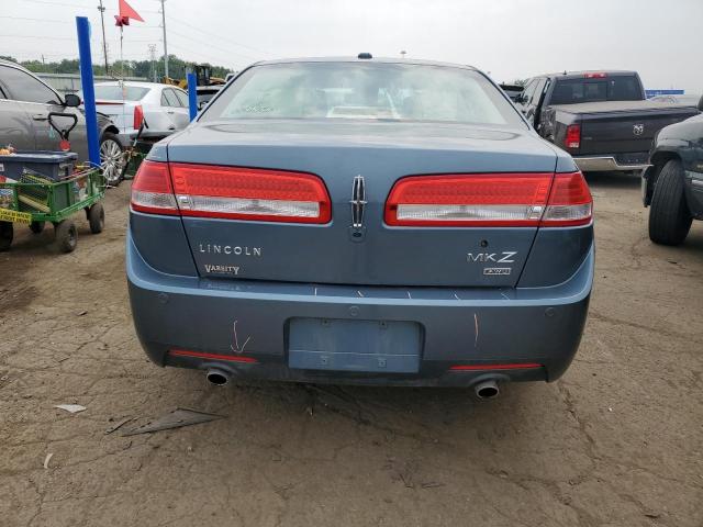 3LNHL2JC4CR810536 - 2012 LINCOLN MKZ BLUE photo 6