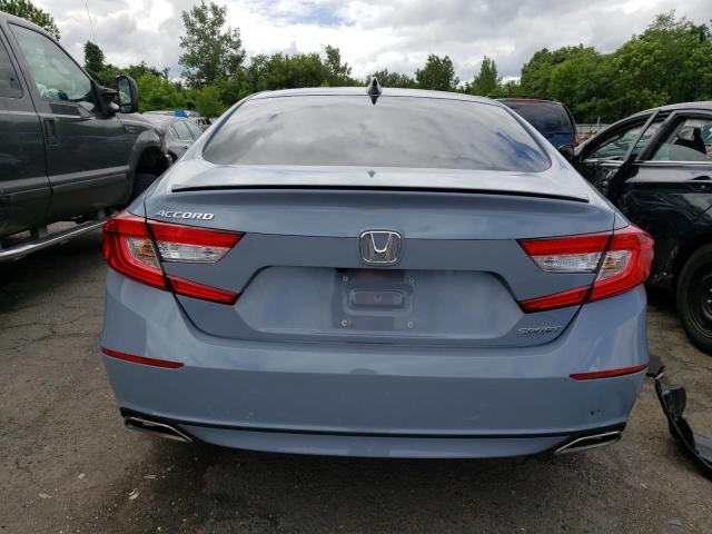 1HGCV1F3XNA107940 - 2022 HONDA ACCORD SPORT GRAY photo 6