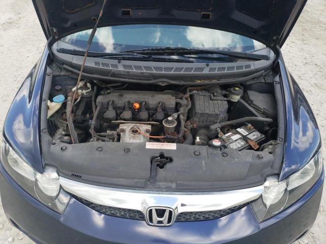 2HGFA16679H508033 - 2009 HONDA CIVIC LX-S 蓝色 照片 11