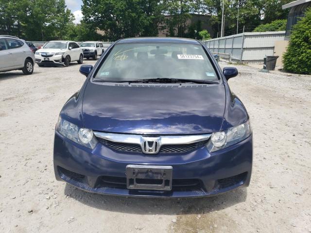 2HGFA16679H508033 - 2009 HONDA CIVIC LX-S 蓝色 照片 5