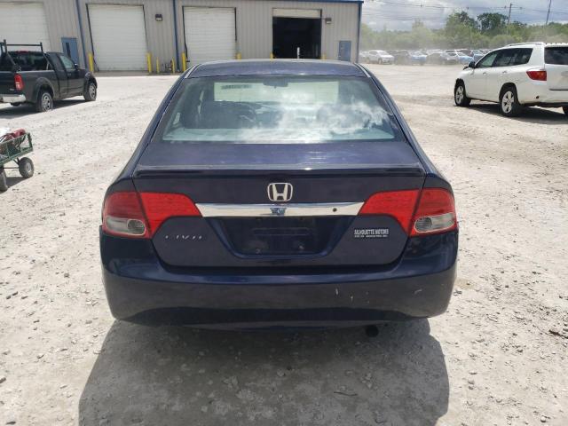 2HGFA16679H508033 - 2009 HONDA CIVIC LX-S 蓝色 照片 6