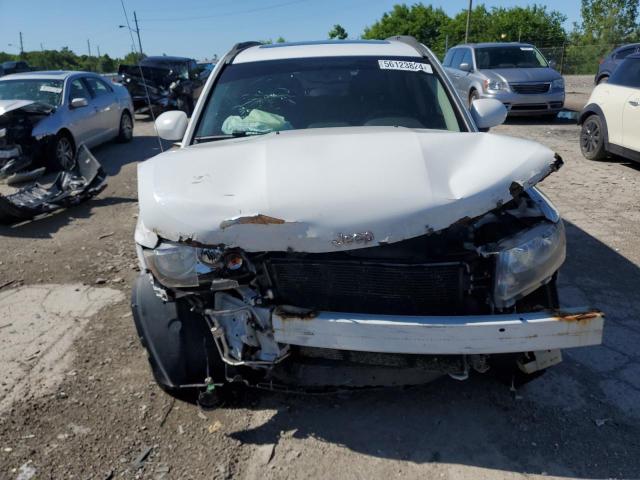 1C4NJCEB3ED603698 - 2014 JEEP COMPASS LATITUDE WHITE photo 5