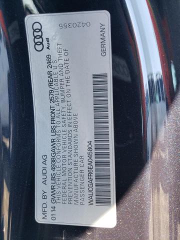 WAUCGAFR6EA045804 - 2014 AUDI S5 PREMIUM PLUS 蓝色 照片 13