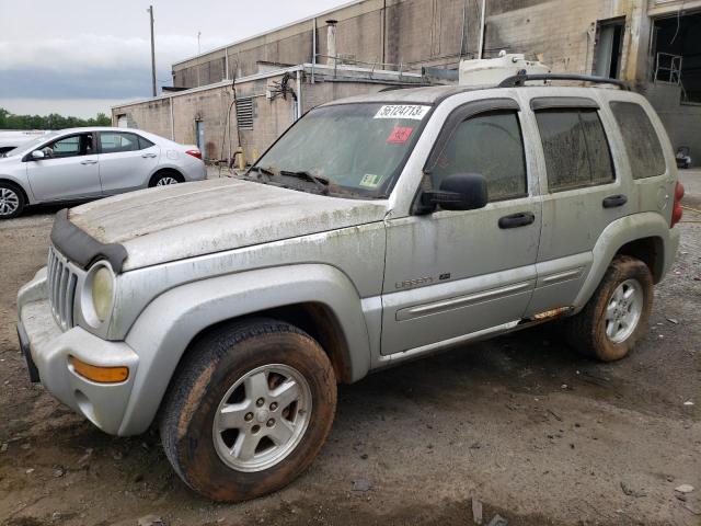 1J4GL58K42W104560 - 2002 JEEP LIBERTY LIMITED SILVER photo 1