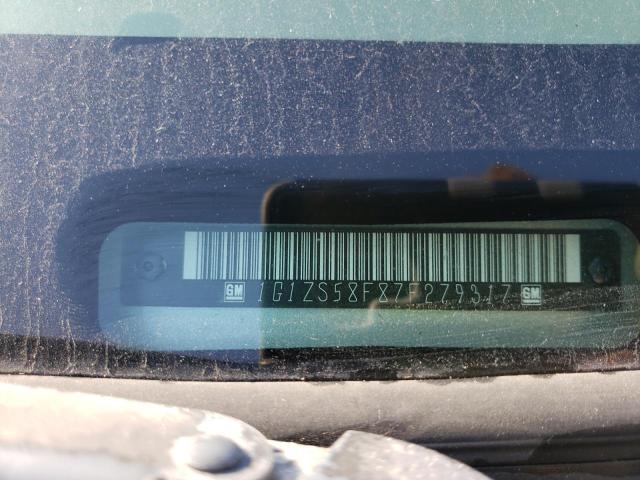 1G1ZS58F87F279317 - 2007 CHEVROLET MALIBU LS SILVER photo 13