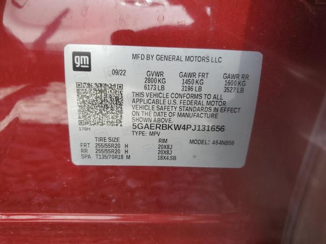 5GAERBKW4PJ131656 - 2023 BUICK ENCLAVE ESSENCE 栗色 照片 13