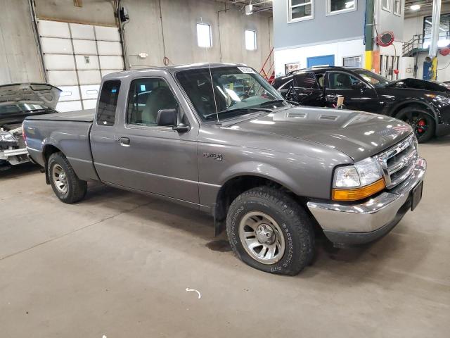 1FTYR14V8XPB39427 - 1999 FORD RANGER SUPER CAB GRAY photo 4