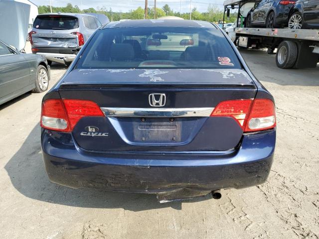 2HGFA16669H508038 - 2009 HONDA CIVIC LX-S Կապույտ լուսանկար 6