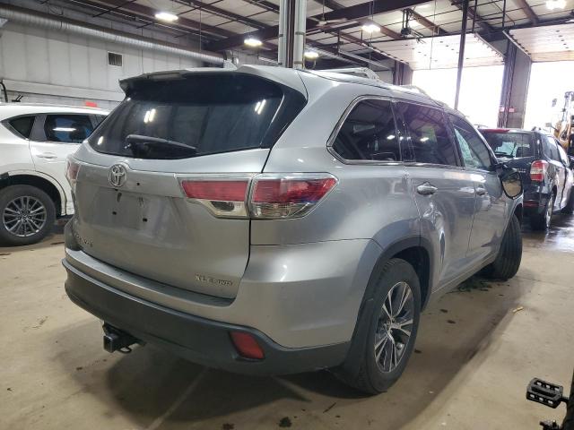5TDJKRFH5GS321314 - 2016 TOYOTA HIGHLANDER XLE 银色 照片 3