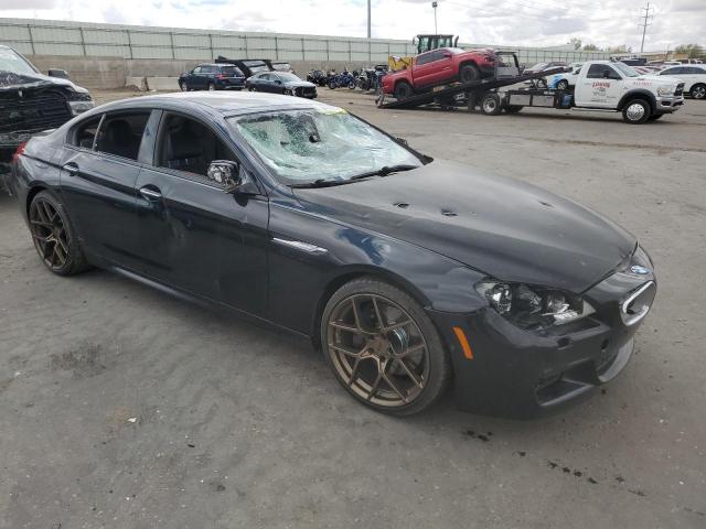 WBA6B2C57FGB99541 - 2015 BMW 650 I GRAN COUPE BLACK photo 4