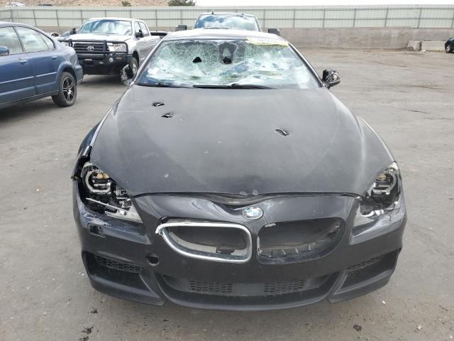 WBA6B2C57FGB99541 - 2015 BMW 650 I GRAN COUPE BLACK photo 5