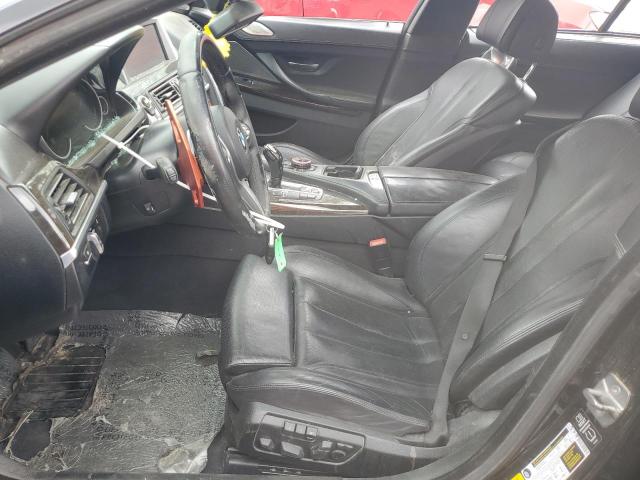 WBA6B2C57FGB99541 - 2015 BMW 650 I GRAN COUPE BLACK photo 7