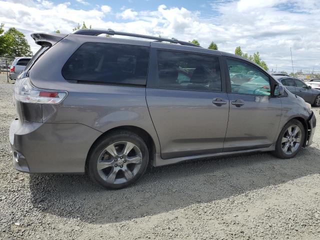 5TDXK3DC8BS153708 - 2011 TOYOTA SIENNA SPORT CHARCOAL photo 3