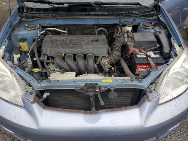 2T1KR32E98C714686 - 2008 TOYOTA COROLLA MA XR BLUE photo 11