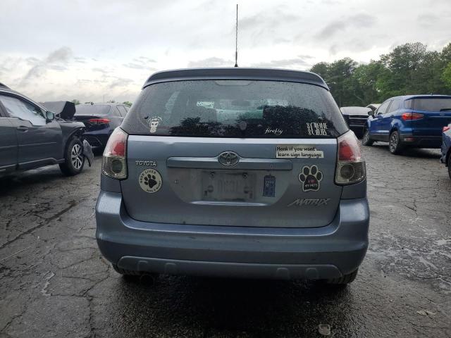 2T1KR32E98C714686 - 2008 TOYOTA COROLLA MA XR BLUE photo 6