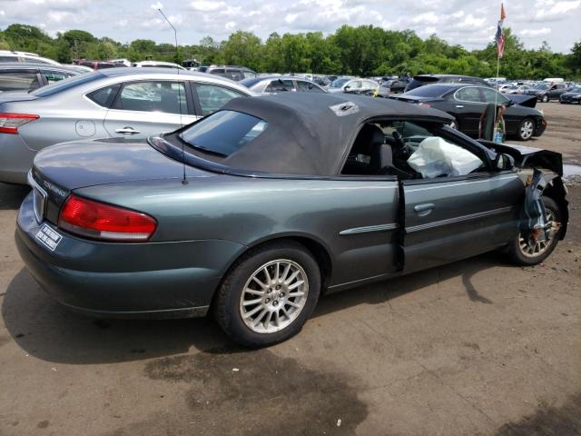 1C3EL55R04N281375 - 2004 CHRYSLER SEBRING LXI GRAY photo 3