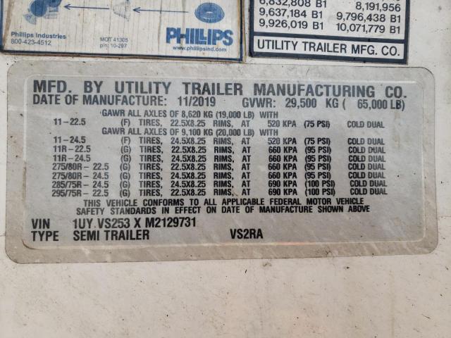 1UYVS253XM2129731 - 2021 UTILITY TRAILER Ağ foto 10